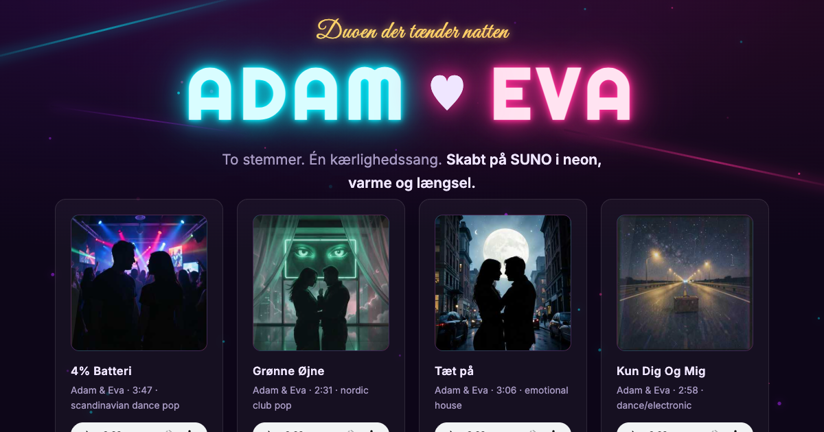 Skærmbillede af Adam & Eva